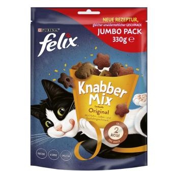 330g Felix Knabbermix Original macskasnack 25% kedvezménnyel kép