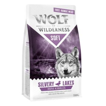 350 g Wolf of Wilderness Mini "Soft - Silvery Lakes" - szabad tartású csirke & kacsa száraz kacsatáp kép