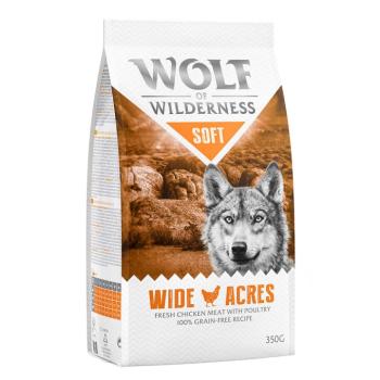 350g Wolf of Wilderness 'Soft - Wide Acres' - csirke száraz kutyatáp kép