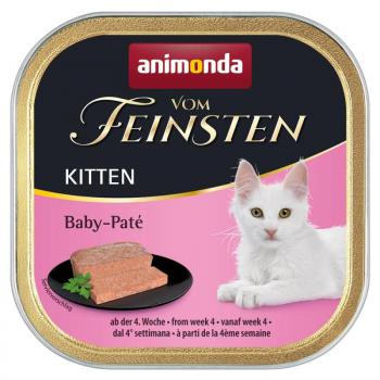 36x100g Animonda vom Feinsten bébi-pástétom nedves macskatáp kép