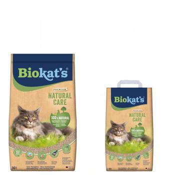 38 l Biokat's Natural Care macskaalom 30 + 8 ingyen akcióban kép