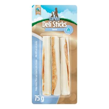 3db ⌀ 1,7 cm  kb.75 g H kb. 12,7 cm Barkoo Deli Sticks Dental rágórúd kutyáknak kép