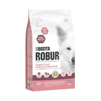 3kg Bozita Robur Sensitive Single Protein lazac & rizs száraz kutyatáp kép