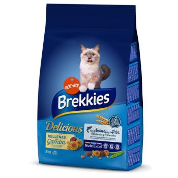 3kg Brekkies Feline Delicious hal száraz macskatáp kép