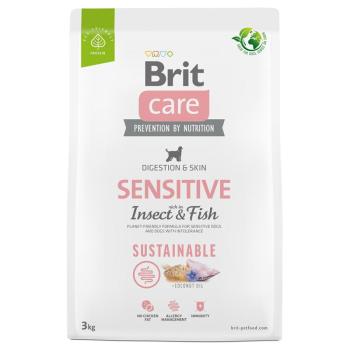 3kg Brit Care Dog Sustainable Sensitive Fish & Insect száraz kutyatáp kép