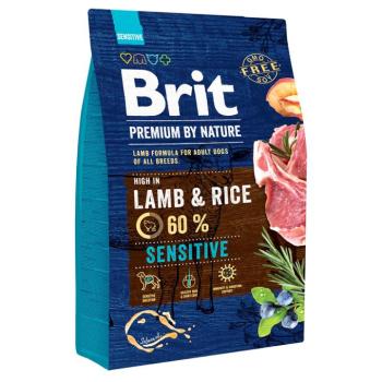 3kg Brit Premium Sensitive Lamb száraz kutyatáp kép