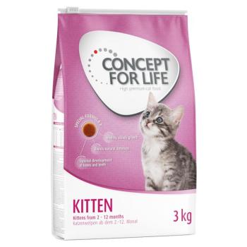 3kg Concept for Life Kitten száraz macskaeledel kép