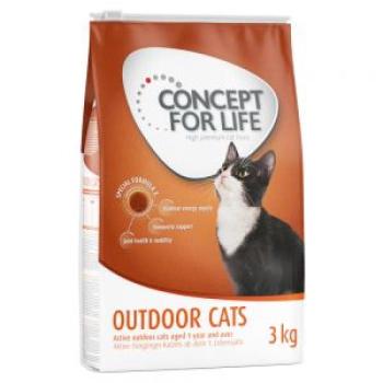 3kg Concept for Life Outdoor Cats száraz macskatáp javított receptúrával kép