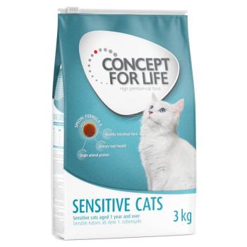 3kg Concept for Life Sensitive Cats száraz macskatáp kép