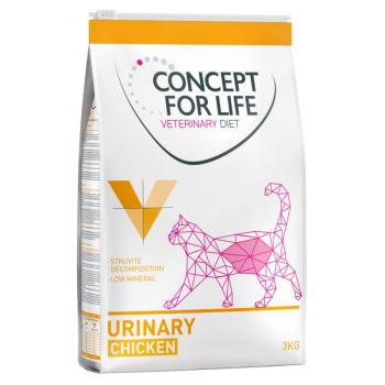 3kg Concept for Life Veterinary Diet Urinary száraz macskatáp kép