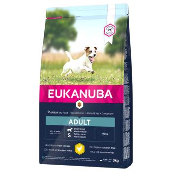 3kg Eukanuba Adult Small Breed csirke száraz kutyatáp kép