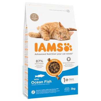 3kg IAMS Advanced Nutrition Adult Cat tengeri hal száraz macskatáp kép