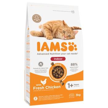 3kg IAMS Advanced Nutrition Indoor Cat csirke száraz macskatáp kép
