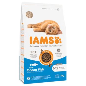 3kg IAMS Advanced Nutrition Kitten tengeri hal száraz macskatáp kép