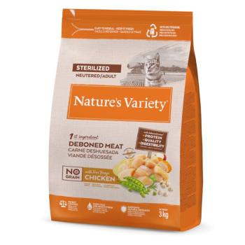 3kg Nature's Variety No Grain Sterilized Adult szabadtartású csirke száraz macskatáp kép