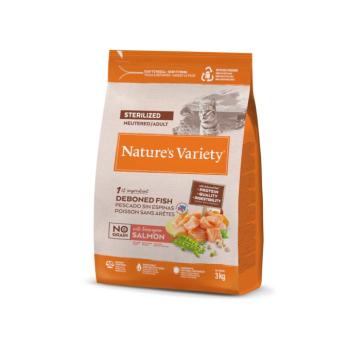 3kg Nature's Variety No Grain Sterilized norvég lazac száraz macskatáp kép