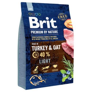 3kg Premium by Nature Light Brit száraz kutyatáp kép