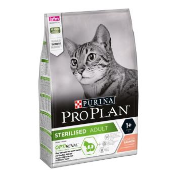 3kg PURINA PRO PLAN Sterilised Renal Plus lazac száraztáp ivartalanított macskáknak kép