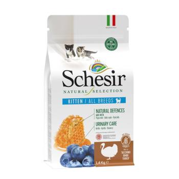 3x1,4kg Schesir Natural Selection Kitten pulyka száraz macskatáp kép