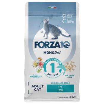 3x1,5kg Forza 10 Mono Diet hal száraz macskatáp kép