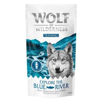 3x100g Wolf of Wilderness Training “Explore the Blue River" csirke & lazac kutyasnack kép
