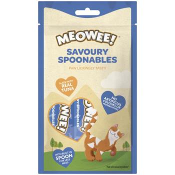 3x112g Meowee! Savoury Spoonables tonhal macskasnack kép