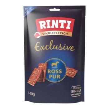3x140g RINTI Singlefleisch Exclusive Snack nagy csomag kutyasnack kép