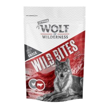 3x180g Wolf of Wilderness kutyasnack-Senior High Valley - marha kép