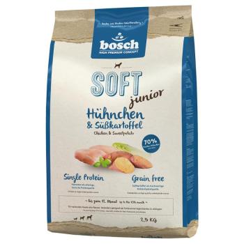 3x2,5kg Bosch HPC Soft Junior száraz kutyatáp - csirke & édesburgonya kép