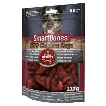 3x232g SmartBones Grill Masters BBQ rágósnack csirkeláb kutyasnack kép