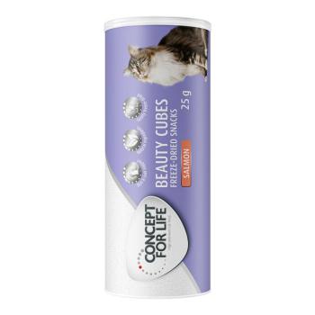 3x25g Concept for Life Beauty Cubes macskasnack kép