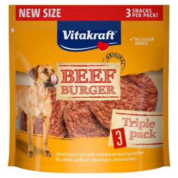 3x3db Vitakraft Beef Burger (marha) kutyasnack kép