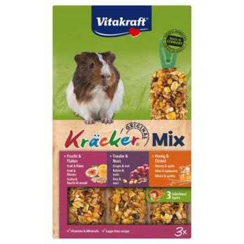 3x3db Vitakraft Trio-Mix kréker tengerimalacoknak kisálaltsnack kép