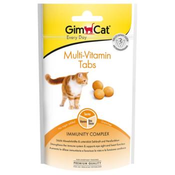 3x40g GimCat Multi-Vitamin Tabs macskasnack kép