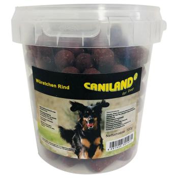 3x500g Caniland marhakolbászkák füstaromával kutyasnack kép