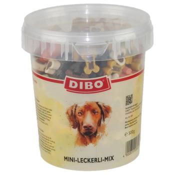 3x500g Dibo Mini snackmix vödörben kutyasnack kép