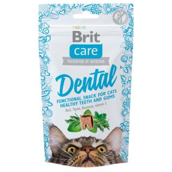 3x50g Brit Care Dental macskasnack kép