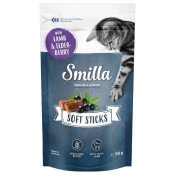 3x50g Smilla Soft Sticks bárány & bodzabogyó macskasnack kép