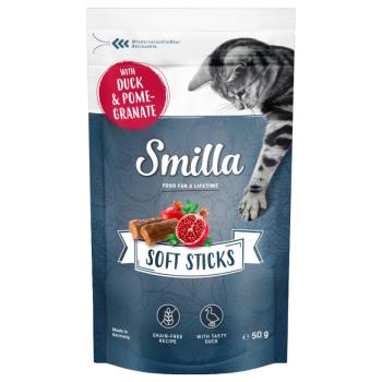 3x50g Smilla Soft Sticks kacsa & gránátalma macskasnack kép