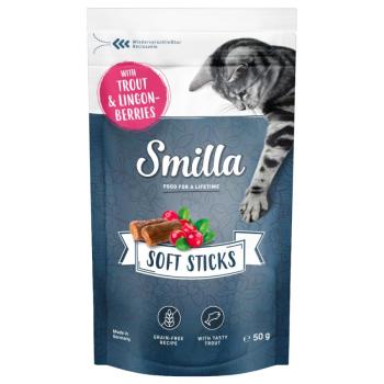 3x50g Smilla Soft Sticks pisztráng & áfonya macskasnack kép