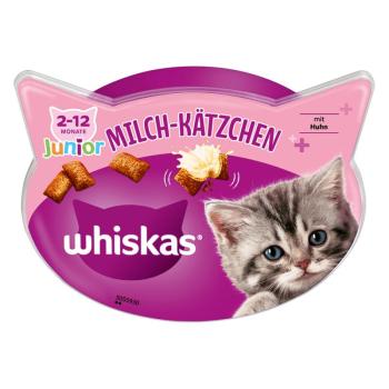 3x55g Whiskas Milch-Kätzchen kiscicáknak macskasnack 2+1 ingyen kép