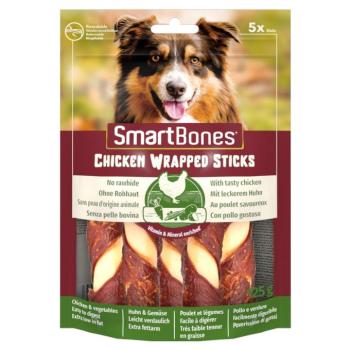 3x5db SmartBones Wrapped Sticks csirke kutyasnack 2+1 ingyen kép