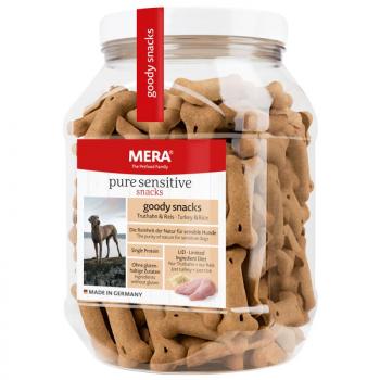 3x600g MERA pure Goody kutyasnack-Pulyka & burgonya kép