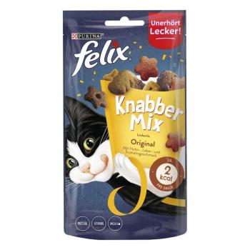 3x60g Felix Knabber Mix macskasnack - Original kép