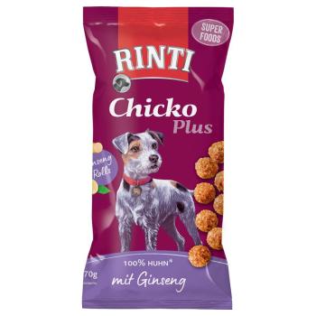 3x70g RINTI Chicko Plus Superfoods & ginzeng jutalomfalat kutyáknak kép