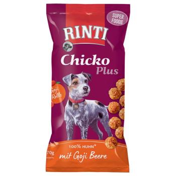 3x70g RINTI Chicko Plus Superfoods & goji bogyó kutyasnack kép