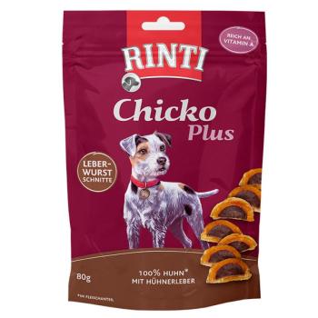 3x80g RINTI Chicko Plus májas szeletek kutyasnack kép