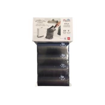 4 tekercs Rotho MyPet BIALA macskapiszok zacskó, à 16 tasak kép