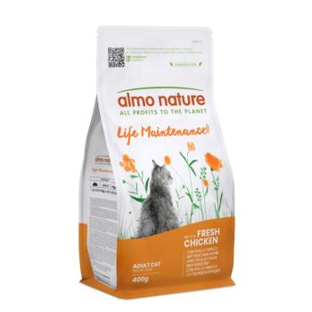 400g Almo Nature Functional Life Maintenance csirke & rizs száraz macskatáp kép