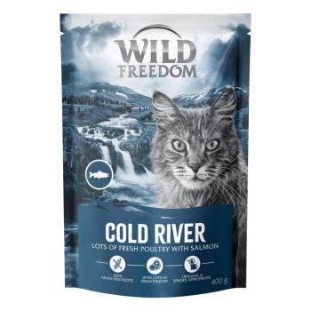 400g Cold River Wild Freedom gabonamentes száraz macskatáp  (új receptúra) kép